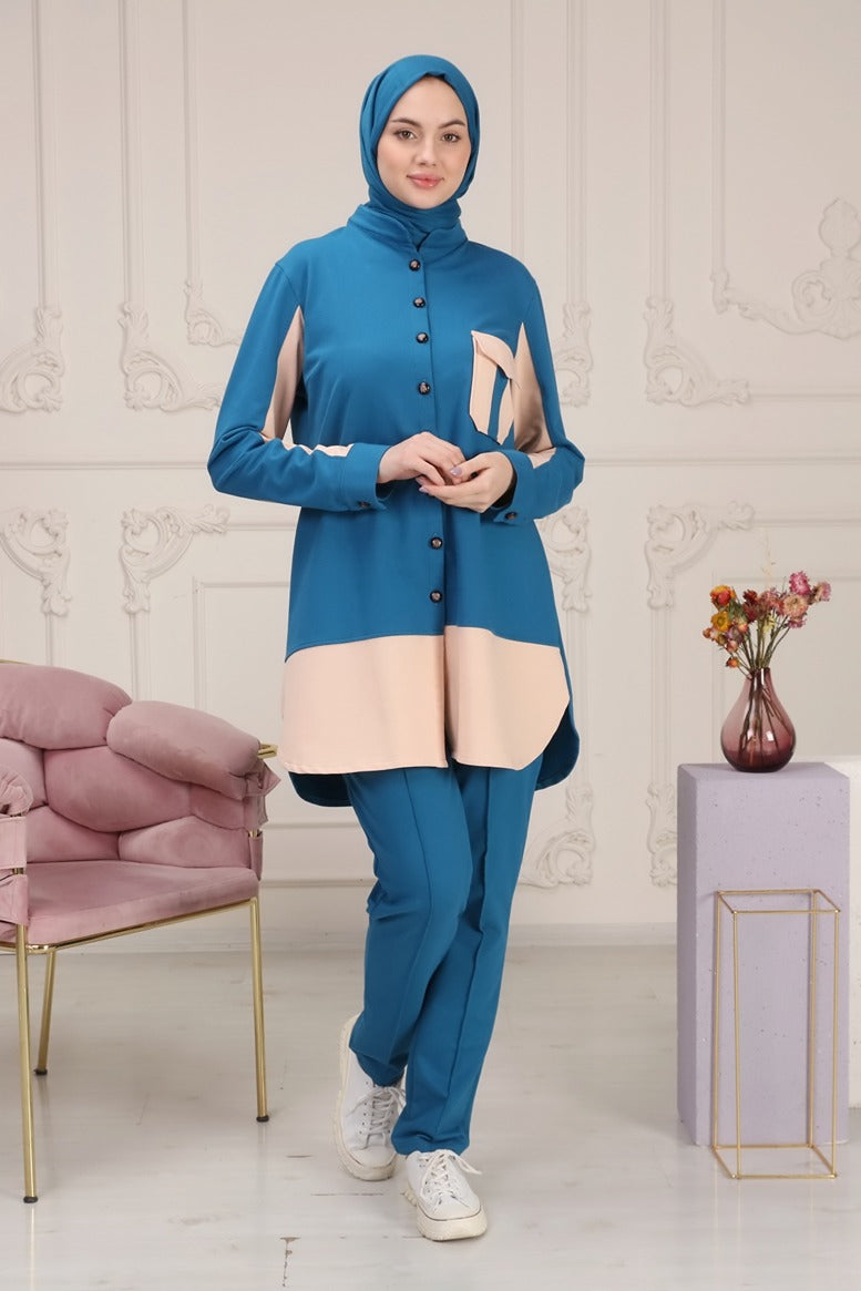 LAOAOO Women's Two-Piece Suit Comfortable Scoop Neck Bodysuit & Leggings  Set Fashion Charming Unique Lovely (Color : Chocolate Brown, Size : Large)  : : Clothing, Shoes & Accessories